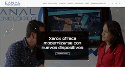Desktop Screenshot of canal-tecnologico.com