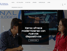 Tablet Screenshot of canal-tecnologico.com